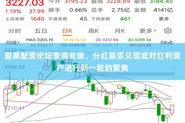 股票配资论坛查询业绩、分红能否兑现或对红利资产进行新一轮的聚焦