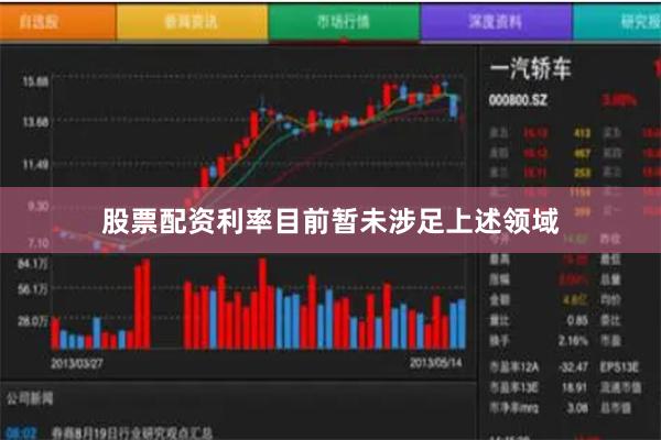 股票配资利率目前暂未涉足上述领域